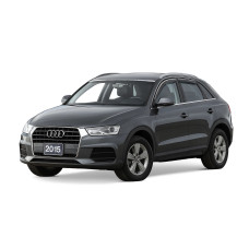 Вітровики з хромованим молдингом Niken Luxury (4 шт) для Ауди Q3 2011-2019 рр