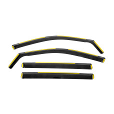 Вітровики вставні Niken Luxury (4 шт) для Toyota Highlander 2013-2019 рр