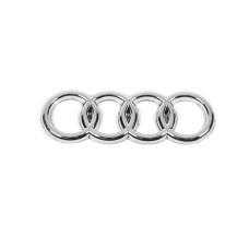 Эмблема (самоклейка 136 мм на 46 мм) для Ауди 80/90 1987–1996 гг