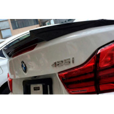 Спойлер M4-Style (для F33, чорний глянець) для бмв 4 серія F32/F33/F36 2012-2020 рр