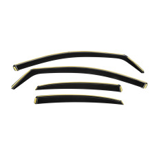 Вітровики вставні Niken Luxury (Sedan, 4 шт) для Ауди A5 2007-2015 рр