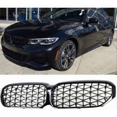 Ніздрі Diamond Black (2021-2023) для бмв 5 серія G30/G31 рр