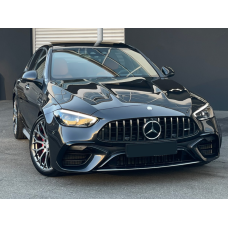 Передній бампер в зібраному вигляді (AMG C63 Design) для мерседес C-class W206 2022- рр