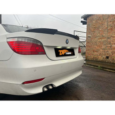 Спойлер M4-Style V-2 (чорний глянець) для бмв 5 серія E60/E61 2003-2010 рр
