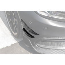 Вставки в передній бампер (Карбон)