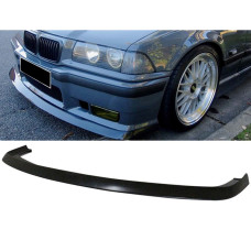 Передня Lip накладка DPT (Для M3, чорний глянець) для бмв 3 серія E36 1990-2000 рр