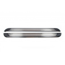 Бокові пороги Maydos V2 (2 шт. нерж) для мерседес GLE/ML сlass W166 2011-2018 рр