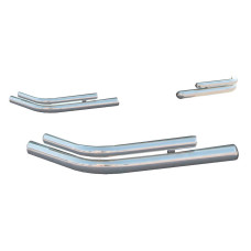 Задні подвійні куточки AK003-double (2 шт. нерж) для мерседес Vito W638 1996-2003 рр