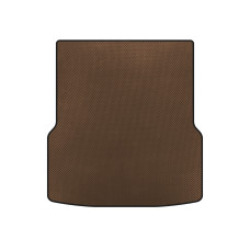 Килимок в багажник передній EVA (4WD, 2012-2021, Коричневий) для Tesla Model S 2012- рр