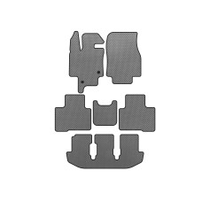 Килимки EVA (3 ряди 7-ми місний Сірий) для Toyota Highlander 2019- рр