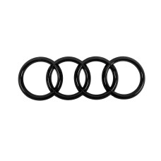 Передня емблема Ауди Black (285 мм на 100 мм) для Ауди