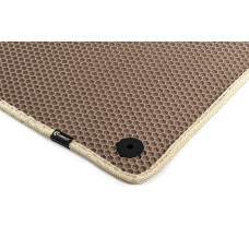 Гумові килимки Carsuit V-1 (Бежевий) для бмв X5 E70 2007-2013 рр