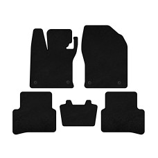 Килимки текстильні Premium (Гібрид Чорний) для Lexus UX 2018- рр