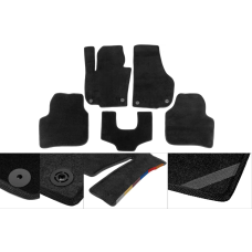 Килимки текстильні Premium (чорні) для бмв 3 серія E92/E93 2006-2013 рр