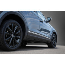 Дверные молдинги Carmos для AllSpace (4 шт, нержавейка) для Volkswagen Tiguan 2016-2023 гг