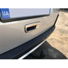 Накладка на задню ручку (нерж.) OmsaLine - Італійська нержавійка для мерседес Citan 2013-2021 рр