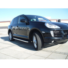 Бокові пороги BlackLine (2 шт. алюміній) для Porsche Cayenne 2003-2010 рр