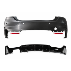 Задній бампер M-Sport (для F32) для бмв 4 серія F32/F33/F36 2012-2020 рр