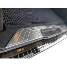 Накладка на поріг багажника (нерж) для мерседес Vito/V-class W447 2014- рр