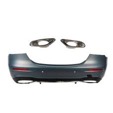 Задній бампер AMG-Line в зібраному вигляді (для 2020-2024) для мерседес E-сlass W213 рр