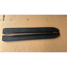 Бокові пороги Оригінал (Без кріплень 2 шт алюм.) для Toyota Land Cruiser Prado 150 2009-2023 рр