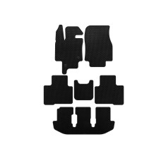Килимки EVA (3 ряди 7-ми місний Чорний) для Toyota Highlander 2019- рр
