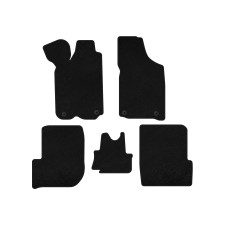 Килимки текстильні Premium (1982-1991 Avant Чорний) для Ауди 100 C3 рр