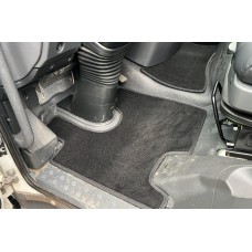 Килимки текстильні Premium (Чорний) для мерседес Atego 2013- рр