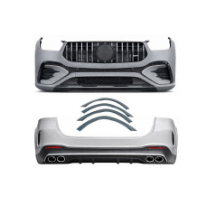 Комплект обвісів AMG GLE53 2023-Design (з повним заднім бампером) для мерседес GLE W167 2018- рр