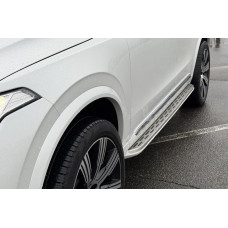 Бокові пороги OEM V1 (2 шт) для Volvo XC90 2015- рр