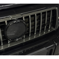 Обведення решітки радіатора (Карбон) для мерседес G сlass W463 2018-2024 рр