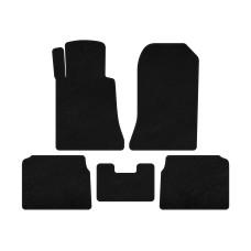Килимки текстильні Premium (SD Чорний) для мерседес E-сlass W124 1984-1997 рр