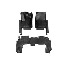 Гумові килимки Niken Luxury 3D (3 шт) для Toyota Land Cruiser 300 2021- рр