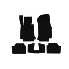 Килимки текстильні Deluxe (Для F22 чорний) для бмв 2 серія F22/F23 2014-2021 рр