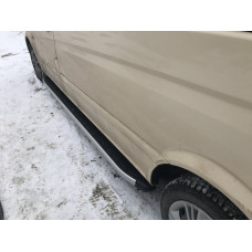 Бокові пороги Fullmond (2 шт. алюм) Довга база для мерседес Vito/V-class W447 2014- рр