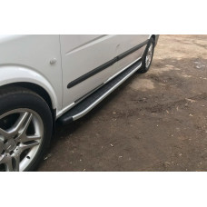 Бокові пороги Fullmond (2 шт., алюм) Довга база для мерседес Vito/V-class W447 2014- рр