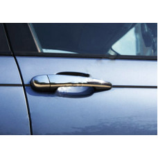 Накладки на ручки (4 шт. нерж.) 2003-2005 Carmos - Турецька сталь для бмв 3 серія E-46 рр