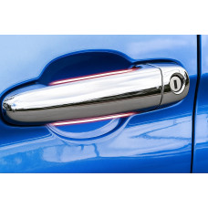 Накладки на ручки (4 шт, нерж) для бмв 5 серія E60/E61 2003-2010 рр