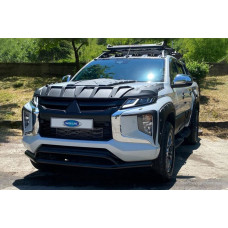 Передній подвійний ус Vegas 2019-2026 (чорн 76мм) для Mitsubishi L200 рр