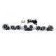 Дефлектори вентиляційні LED (64 color) для Mercedes E-сlass W213 2016-2023 рр