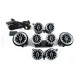Дефлектори вентиляційні LED (64 color) для Mercedes E-сlass W213 2016-2023 рр
