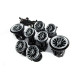 Дефлектори вентиляційні LED (64 color) для Mercedes E-сlass W213 2016-2023 рр