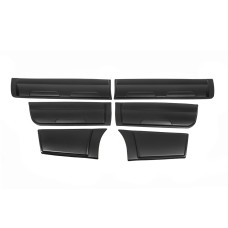Молдинг на двері Meliset (6 шт ABS) для Toyota Hilux 2015- рр