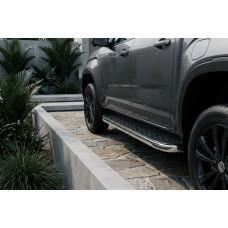 Бокові пороги BlackLine (2 шт., Алюміній) для Volkswagen Amarok 2022- рр