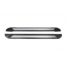 Бокові пороги Vision New Black (2 шт., Алюміній) для бмв X3 G01 2018- рр