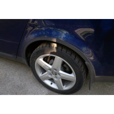 Расширители арок (4 шт, черные) для Ауди A6 C5 1997-2001 гг