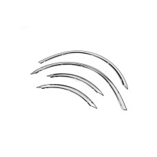 Накладки на арки (4 шт, нержавейка) для мерседес Vito W639 2004-2014 гг