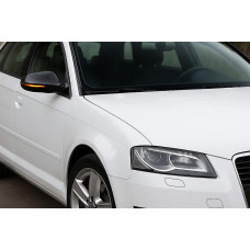 Накладки на дзеркала (2 шт. карбон) для Ауди A5 2007-2015 рр