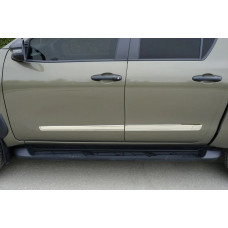 Молдини на двері (4 шт нерж) для Nissan Navara/NP300 2016- рр