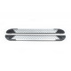 Бокові пороги Allmond Grey (2 шт., алюм.) Середня база для мерседес Sprinter W901/902/903/904/905 1995-2006 рр